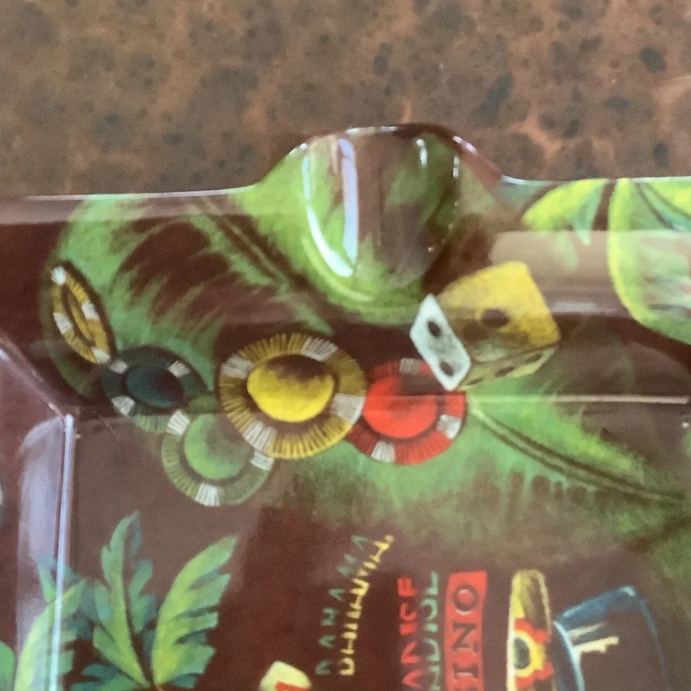 Tommy Bahama 2007 PARADISE CASINO CIGAR ASHTRAY CERAMIC limited addition - Picture 5 of 8